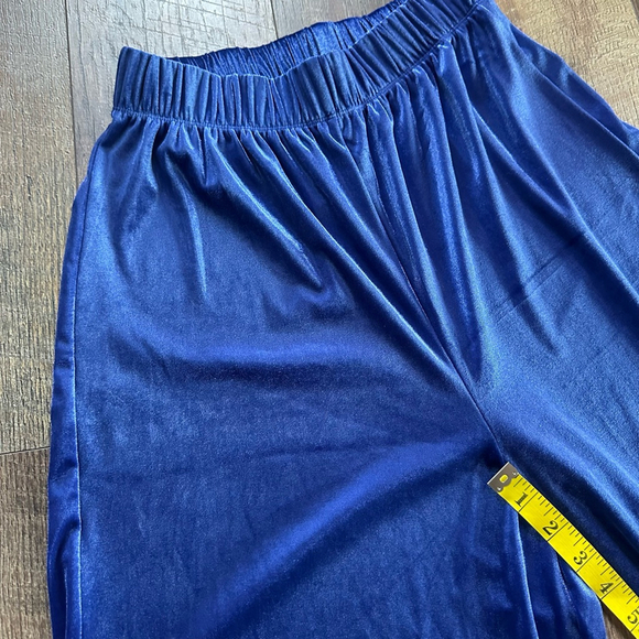 Women Zenana Pants Size S Blue - Picture 8 of 9